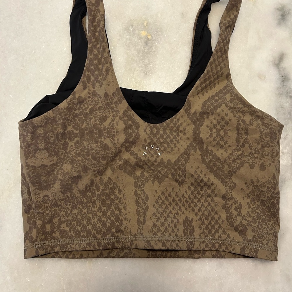 Varley Snake Print Sports Bra - Picture 3 of 4
